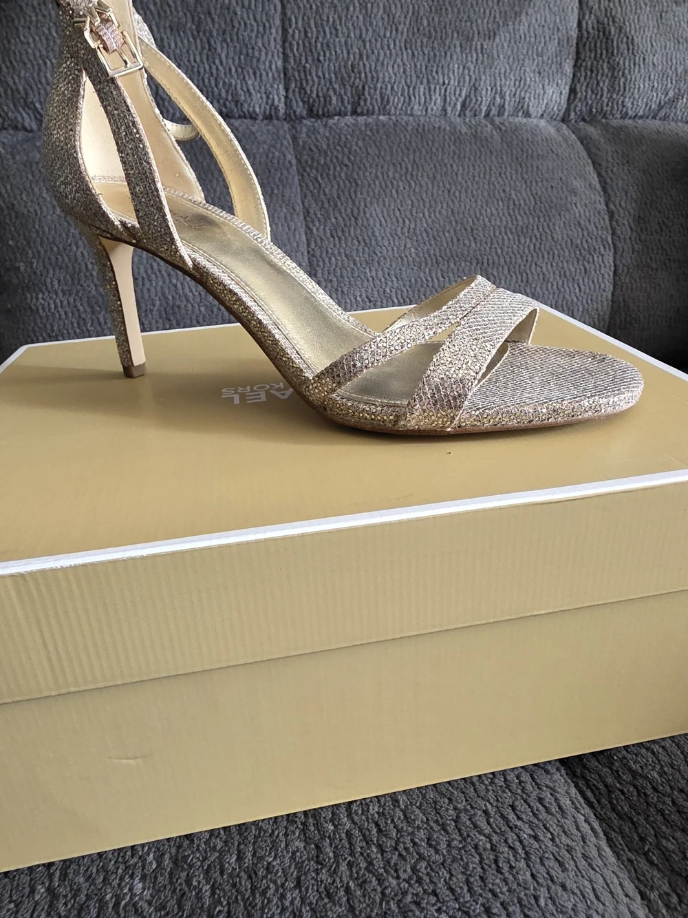 Michael Kors sparkling gold